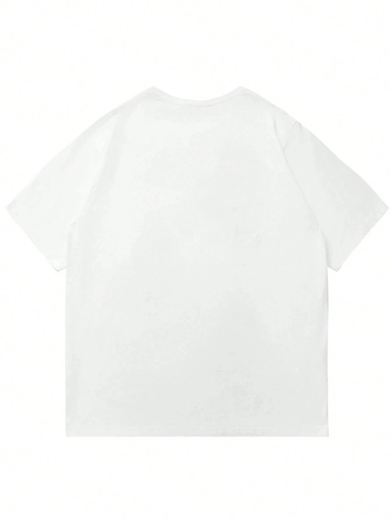 Mens Comfortable Mens White Crew Neck T-Shirt